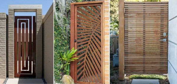 Pour les maisons de style moderne, les guichets doivent