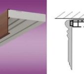 Corniche de plafond en plastique de pneu