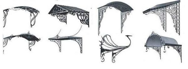 Beau design utilisant le forgeage traditionnel ou à froid