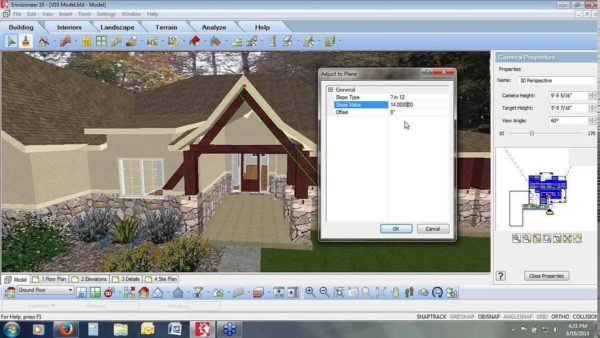 Programme de conception de maisons Envisioneer