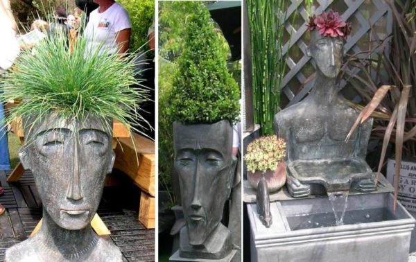 De telles sculptures ont besoin d'une forme ...