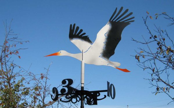 Cigogne - pour le bonheur et la richesse