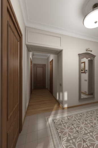 moulures à l'intérieur