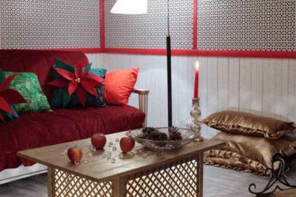 Le HDF perforé est bon pour la décoration