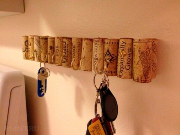 Des bouchons de vin