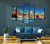 Trouver un mur libre dans les intérieurs modernes n'est pas trop difficile