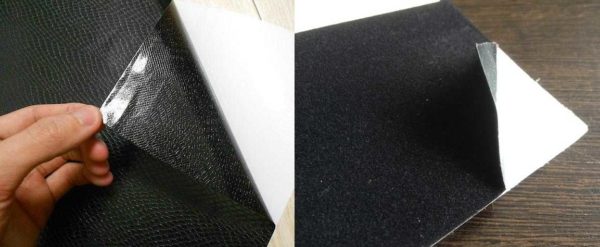 Sur les films texturés, le joint peut être complètement invisible.