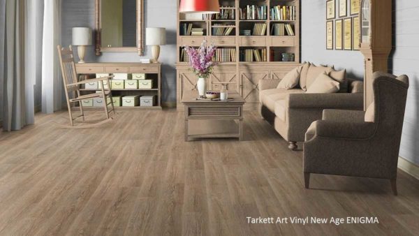 Une des options pour la pose de parquet imitant