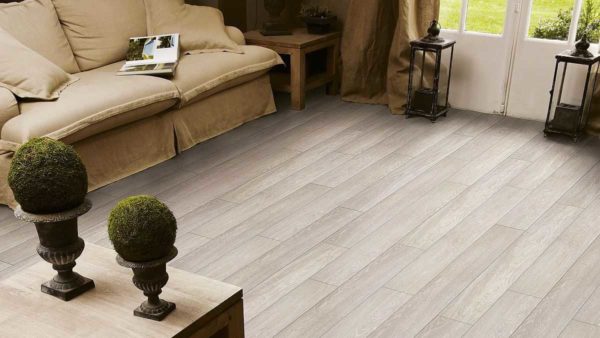 L'aspect est comme un parquet, sans ses inconvénients