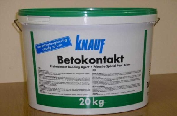 Betokontakt de Knauf a un colorant rose