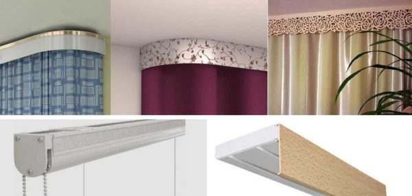 Options de fixation de la bande décorative à la corniche du plafond