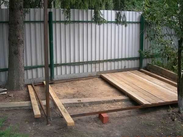 Le sol est généralement en bois