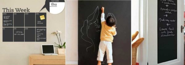 Les stickers muraux peuvent être utilisés de plusieurs manières