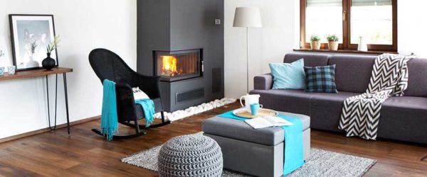 Foyers populaires aujourd'hui avec verre d'angle