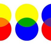 Couleurs primaires et secondaires de la palette