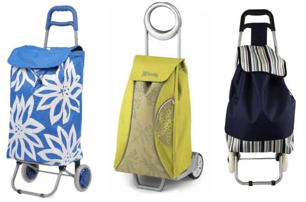 Les dimensions du sac doivent correspondre au chariot