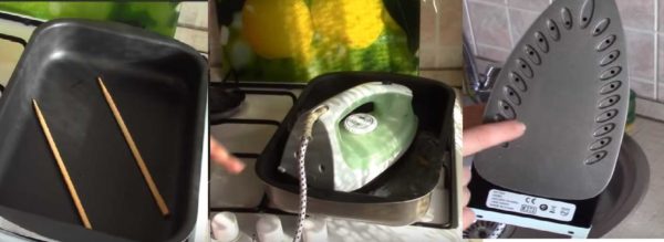 Vous ne savez pas comment détartrer le fer à l'intérieur? Avec de l'eau d'acide citrique