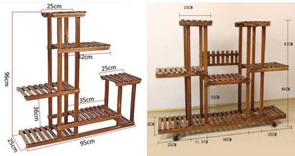 Si vous voulez le faire vous-même: quelques dessins dimensionnels