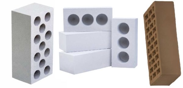 La forme, la taille, l'emplacement des vides dans la brique de silicate ne sont pas normalisés. La paroi extérieure doit mesurer au moins 10 mm. Ce sont toutes les exigences