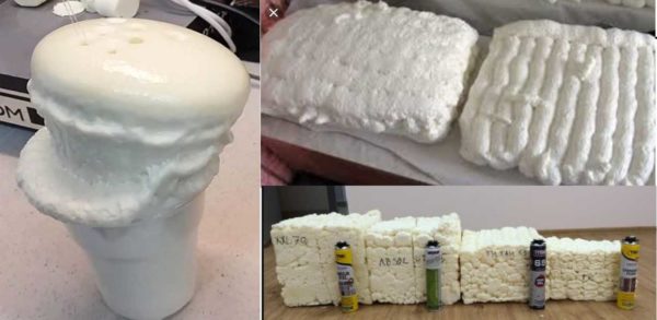 L'expansion de la mousse de polyuréthane est une caractéristique importante qui montre à quel point il sera pratique de travailler avec.