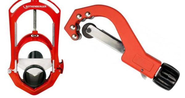 Coupe-tube à rouleau et guillotine à tube - deux autres outils pour couper les tubes