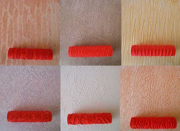 Utilisation de rouleaux lors de l'application de peinture décorative
