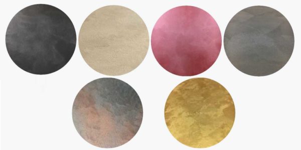Voici à quoi ressemble le revêtement de peinture décorative avec une surface en soie