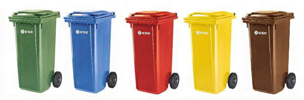 conteneurs de déchets portables