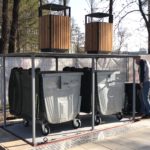 poubelles souterraines auto-élévatrices