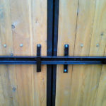 serrure rotative sur le portail