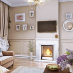 salon dans le style provençal