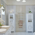 style provençal moderne dans la salle de bain
