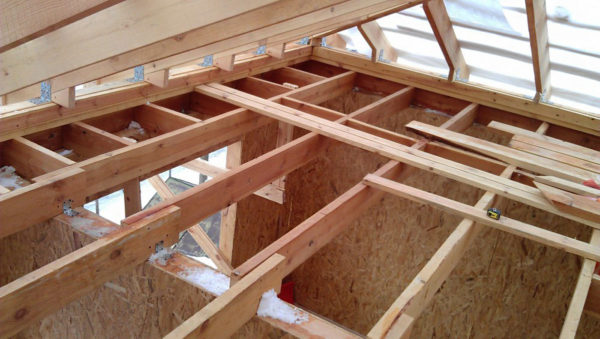 plancher du grenier