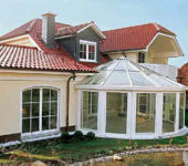 baie vitrée - une extension de la maison