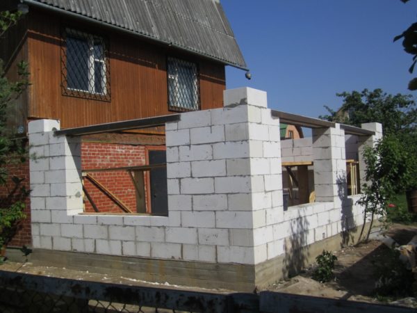 extension de bloc de mousse