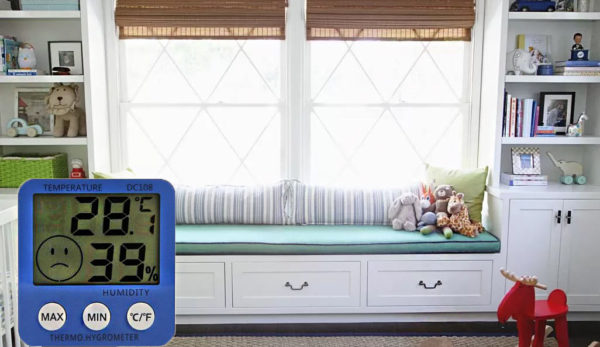 humidité dans la chambre du bébé