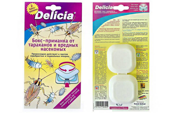 pilules de cafard delicia